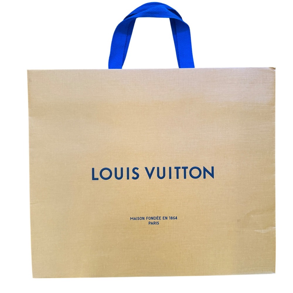 Louis Vuitton Authentic Large Shopping‎ Gift Luxury Bag 13 x 15 Med Lrg Designer